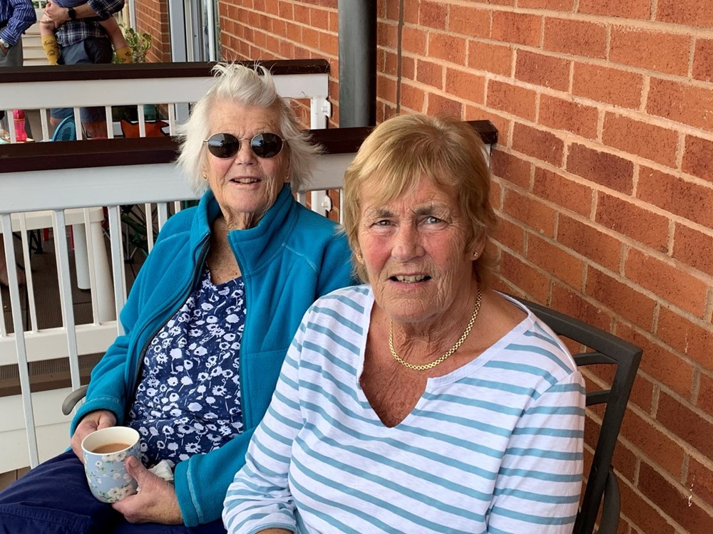 Sue Bragg and Linda Archard